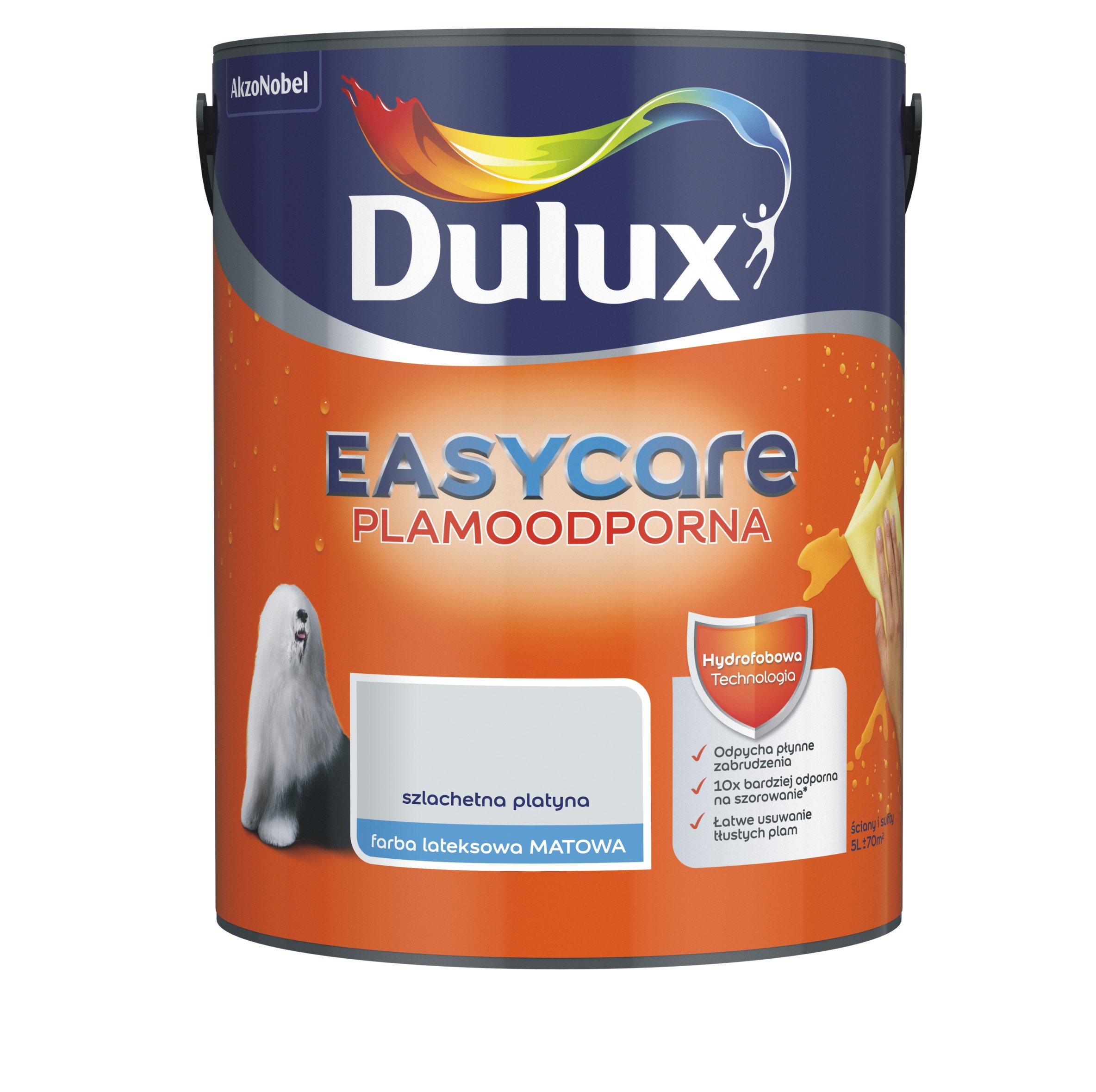 Farba Dulux EasyCare szlachetna platyna 5l