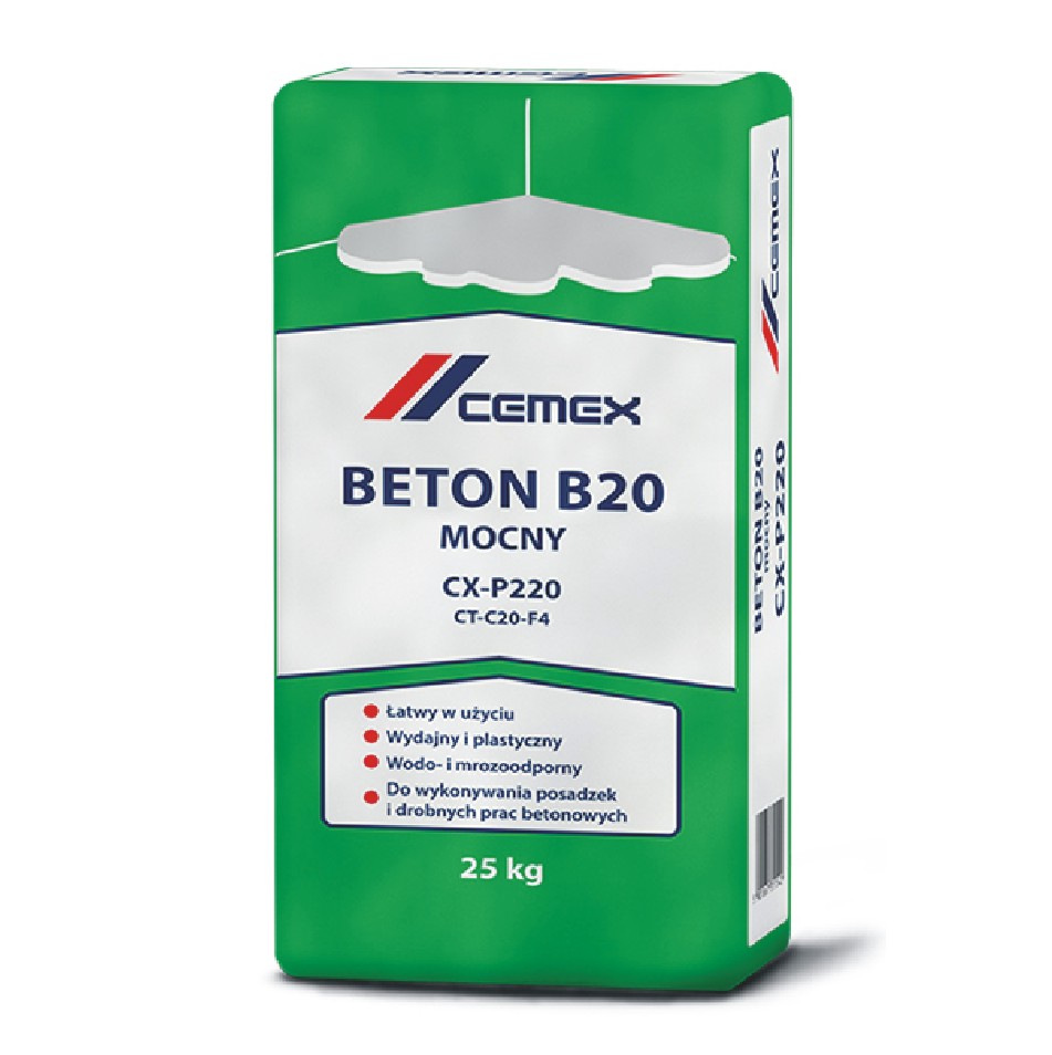 BETON B20 CX-P220 25KG Cemex