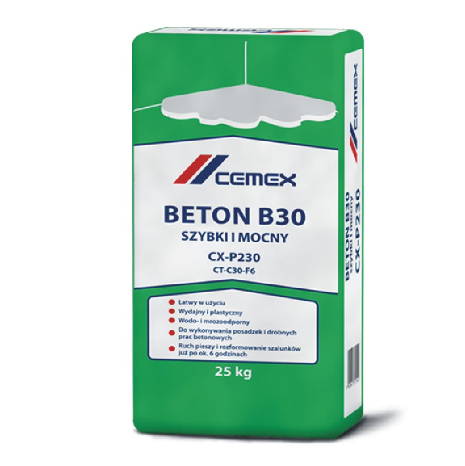 BETON B30 CX-P230 25KG Cemex