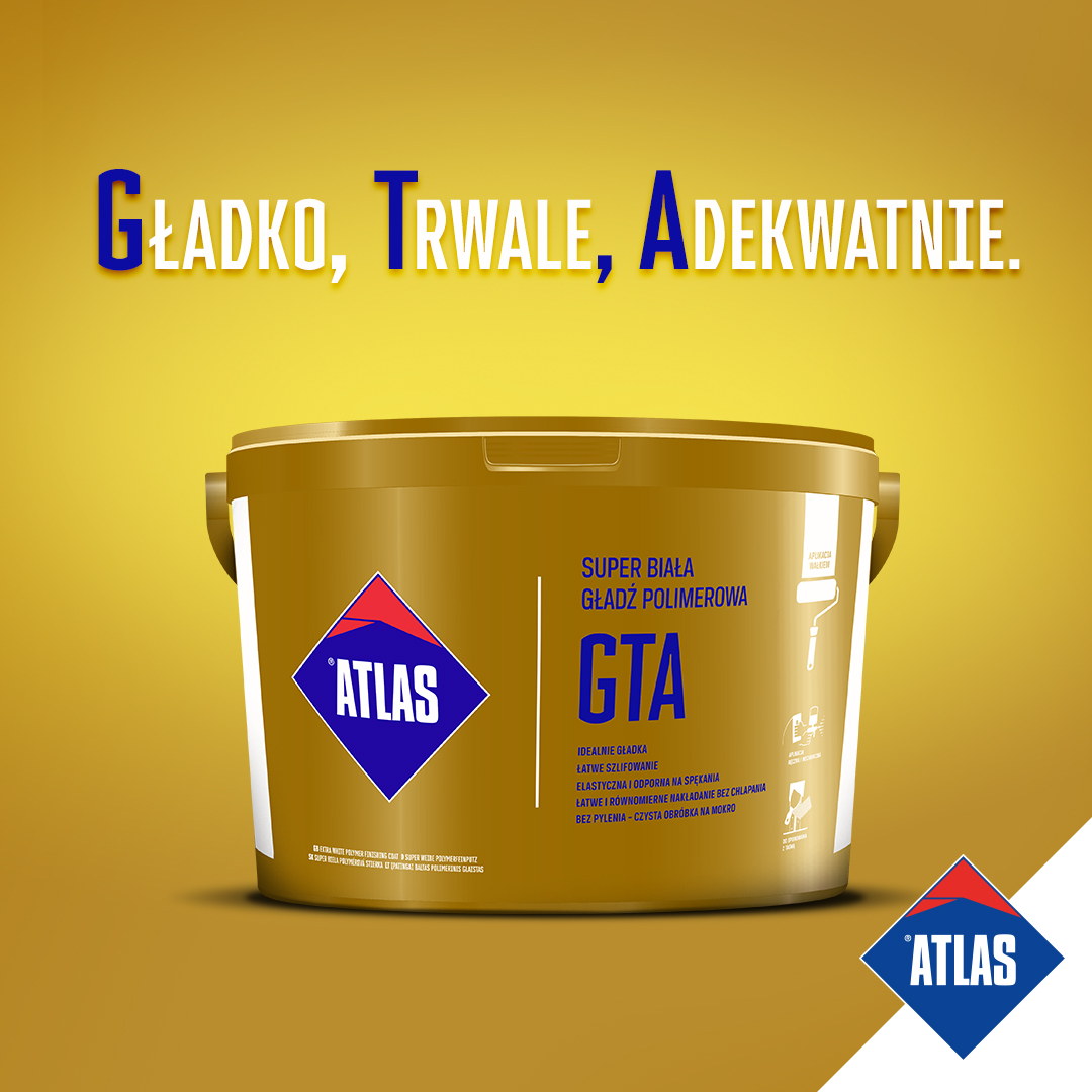 ATLAS GTA GŁADŻ POLIMEROWA 18KG