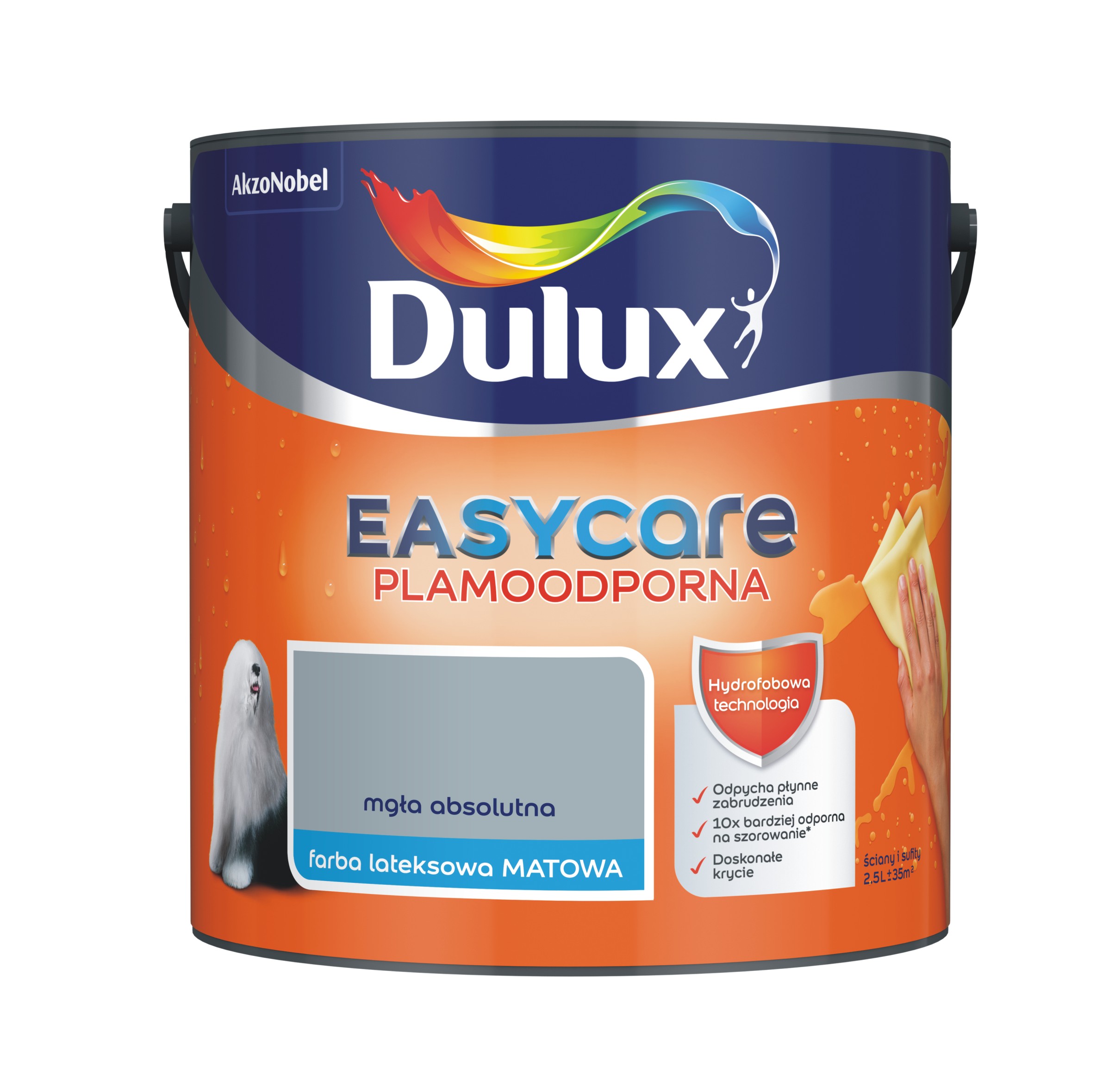 Farba Dulux EasyCare mgła absolutna 2,5l