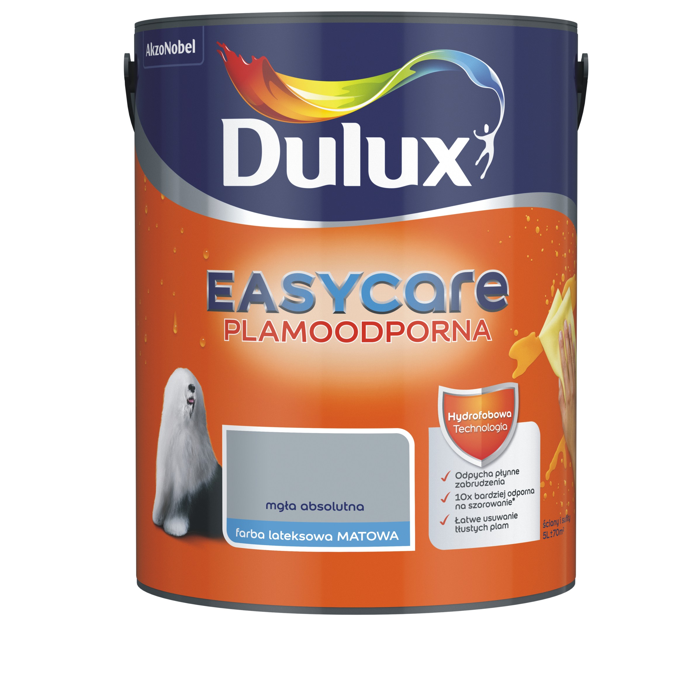 Farba Dulux EasyCare mgła absolutna 5l