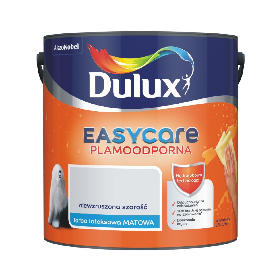 Farba Dulux EasyCare niewzruszona szarość 2,5l