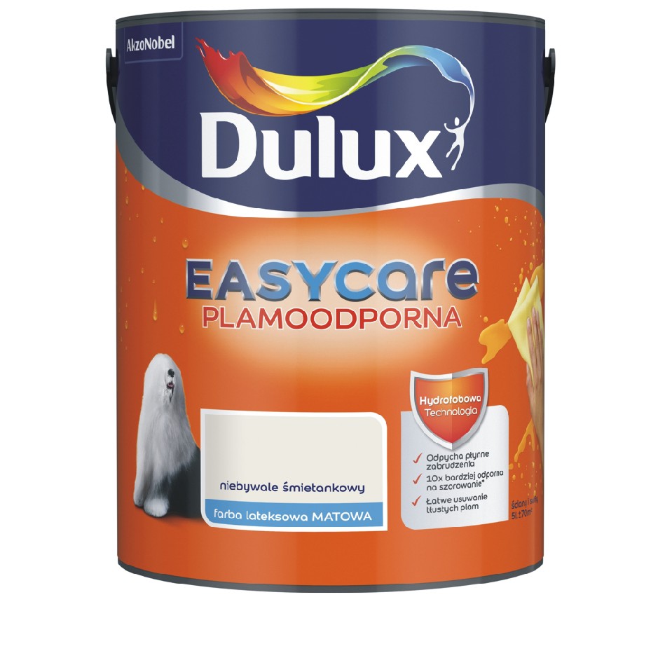 Farba Dulux EasyCare niebywale śmietankowy 5l