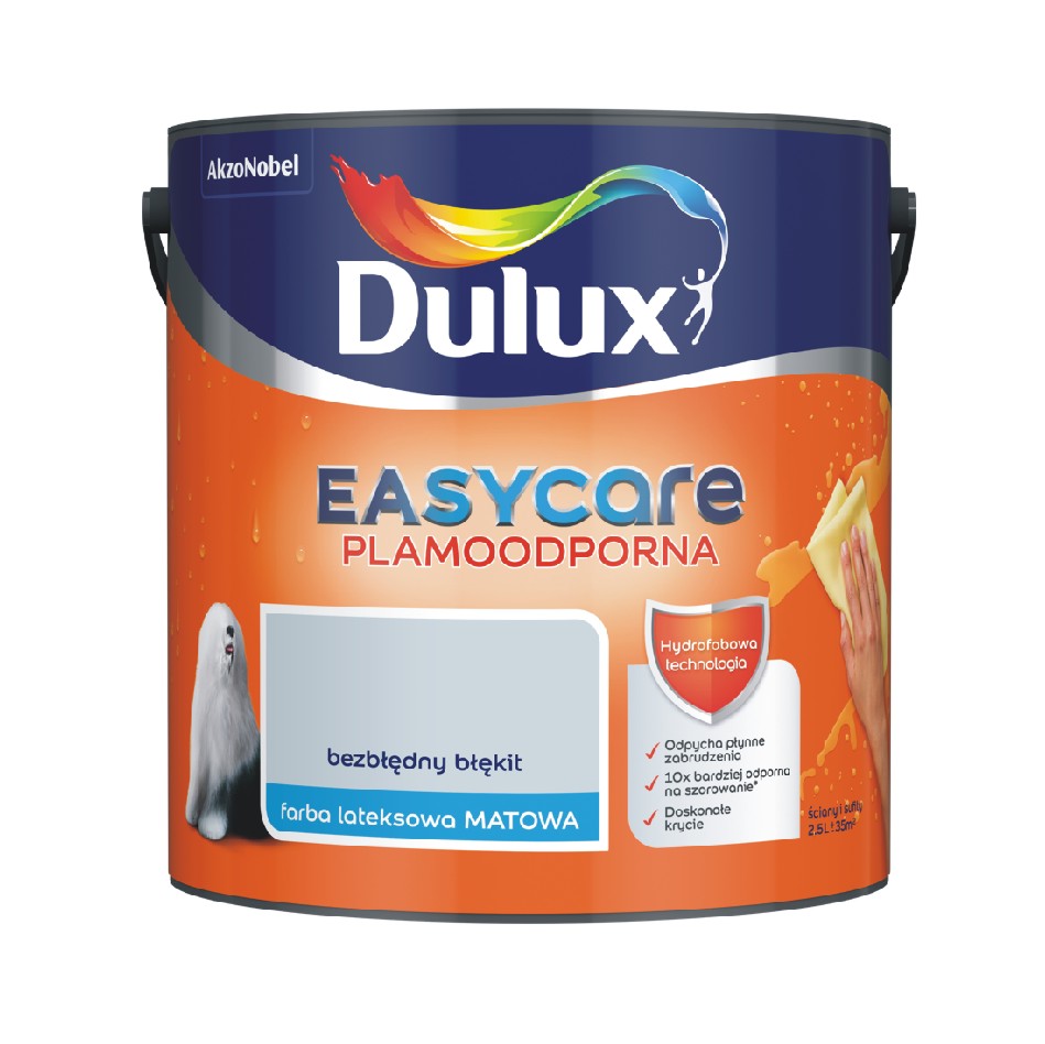 Farba Dulux EasyCare bezbłędny błekit 2,5l