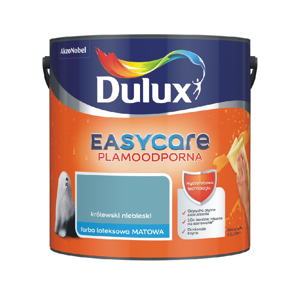 Farba Dulux EasyCare królewski niebieski 2,5l