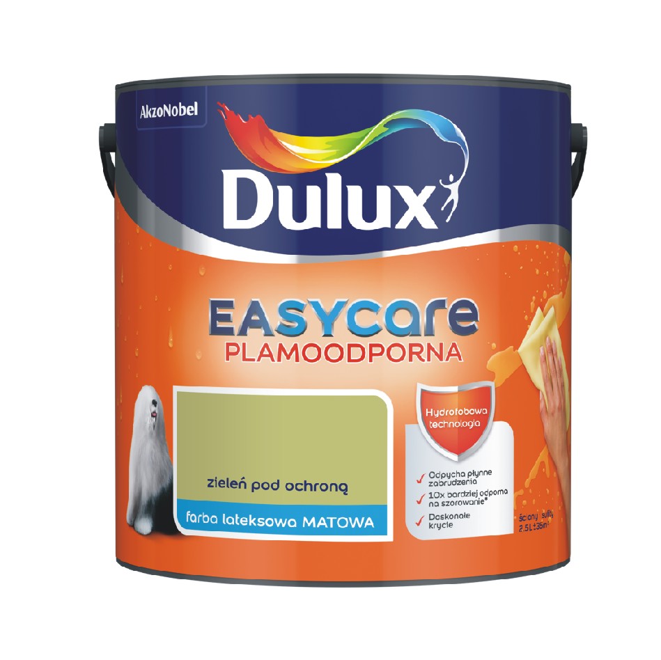 Farba Dulux EasyCare zieleń pod ochroną 2,5l