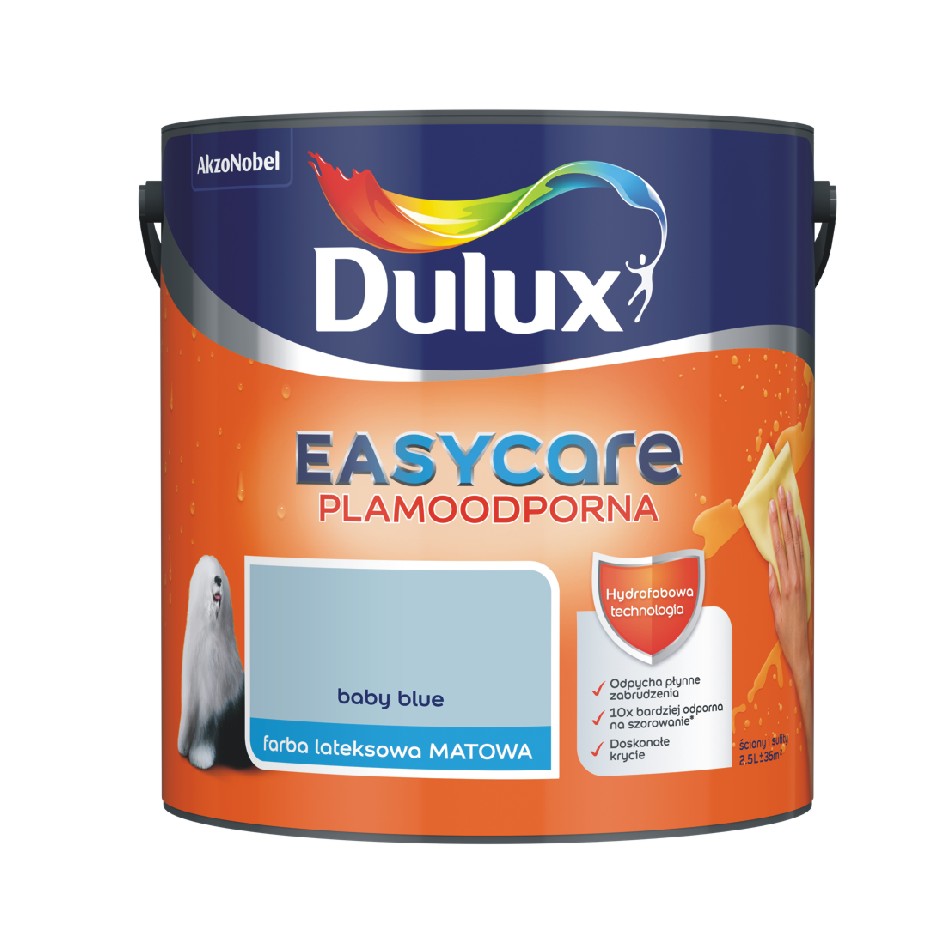 Farba Dulux EasyCare Baby blue 2,5l