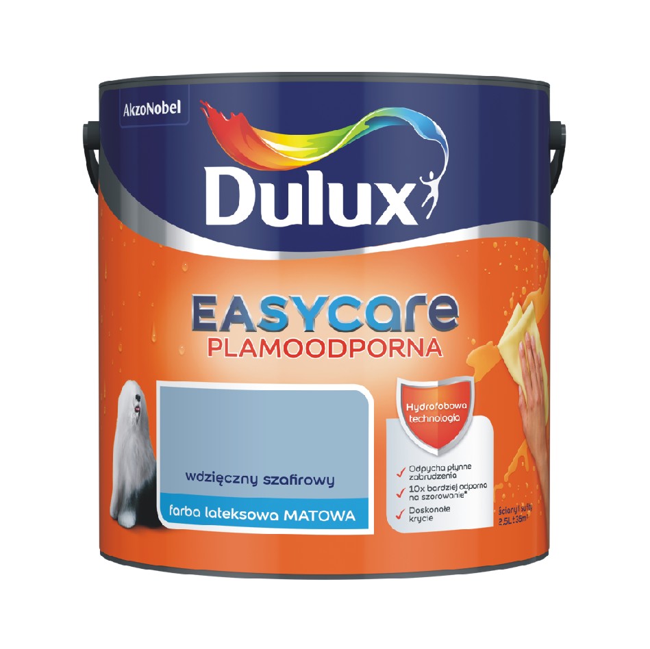 Farba Dulux EasyCare wdzięczny szafirowy 2,5l