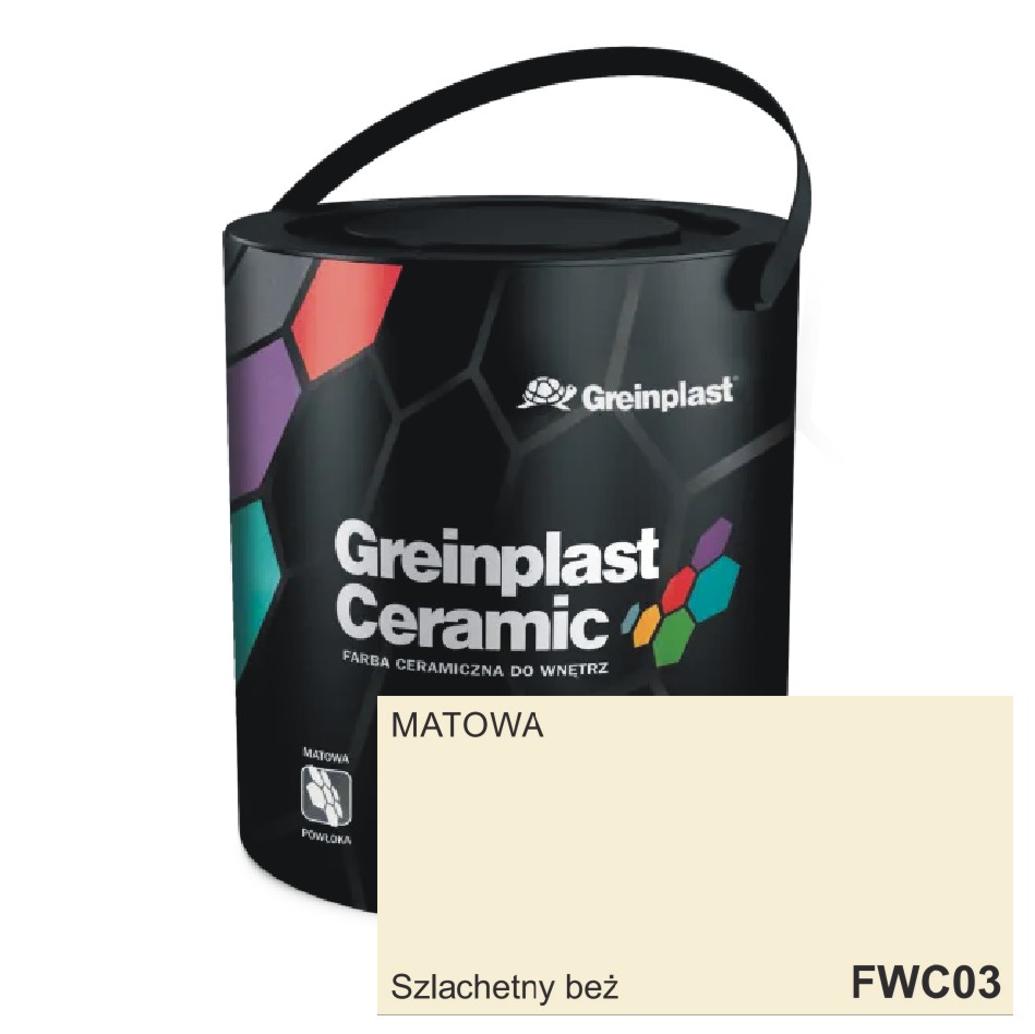 Farba CERAMICZNA 03 Szlachetny beż 2,5L Greinplast