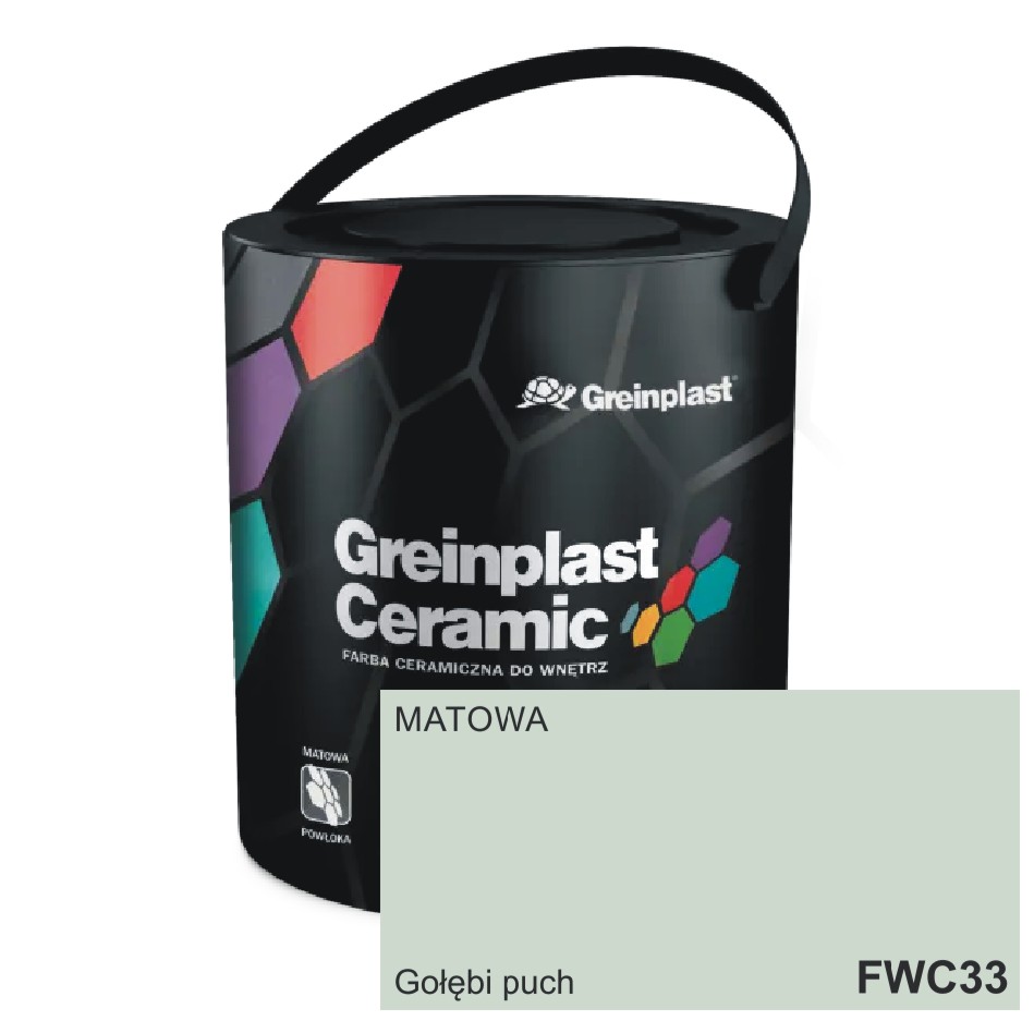 Farba CERAMICZNA 33 Gołebi puch 2,5L Greinplast