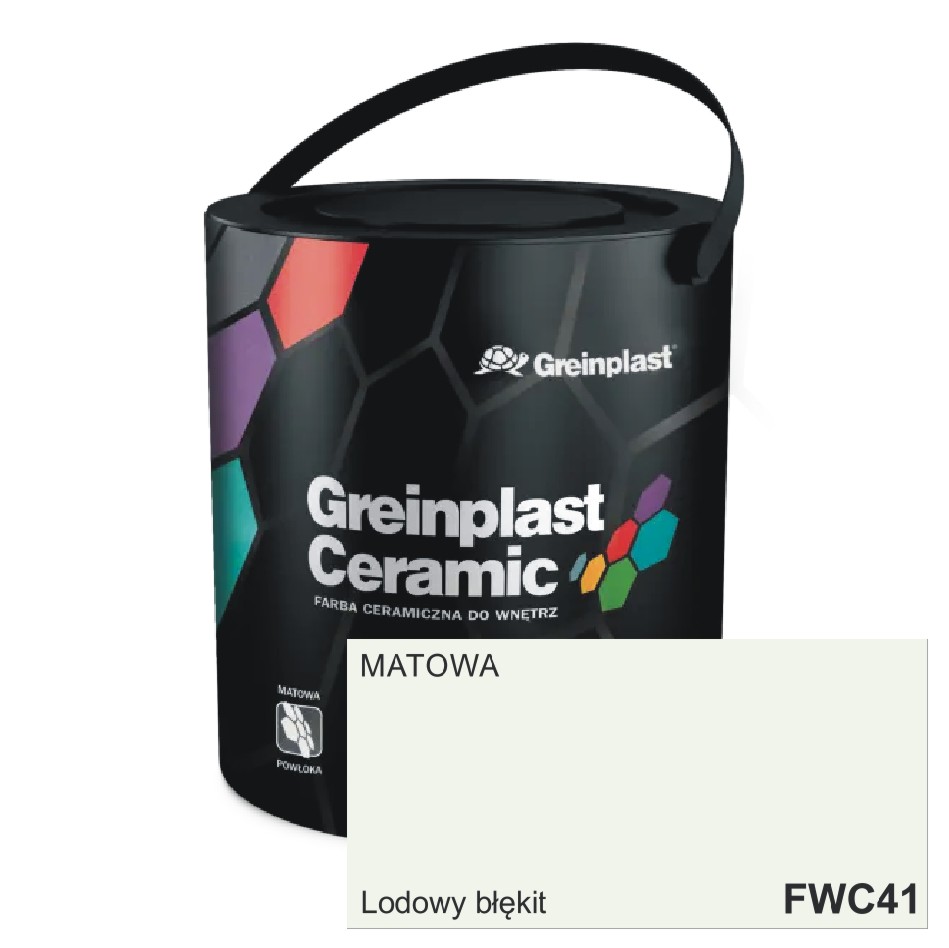 Farba CERAMICZNA 41 Lodowy błękit 2,5L Greinplast