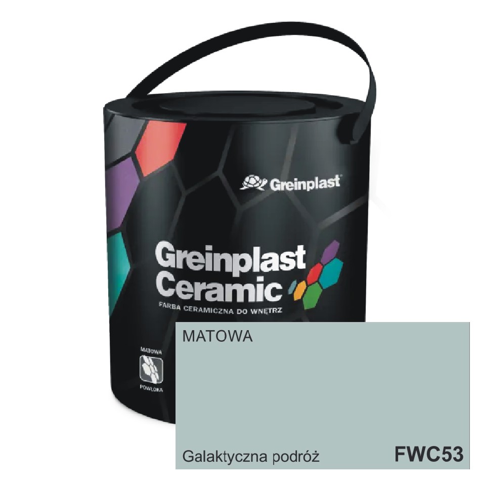 Farba CERAMICZNA 53 Galaktyczna podróż 1L Greinplast