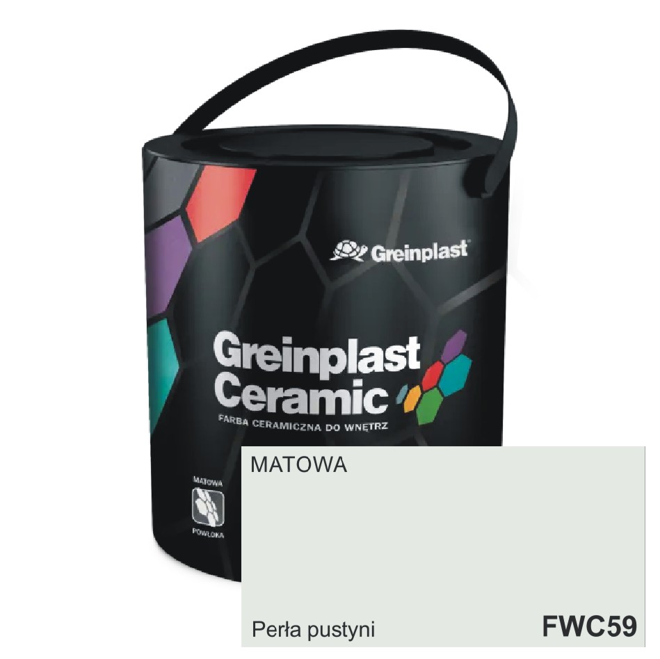 Farba CERAMICZNA 59 Perła pustyni 1L Greinplast