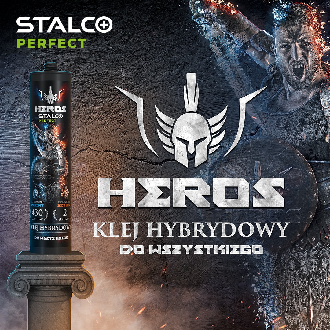 KLEJ HYBRYDOWY BARDZO MOCNY HEROS 290ML 64845 Stalco