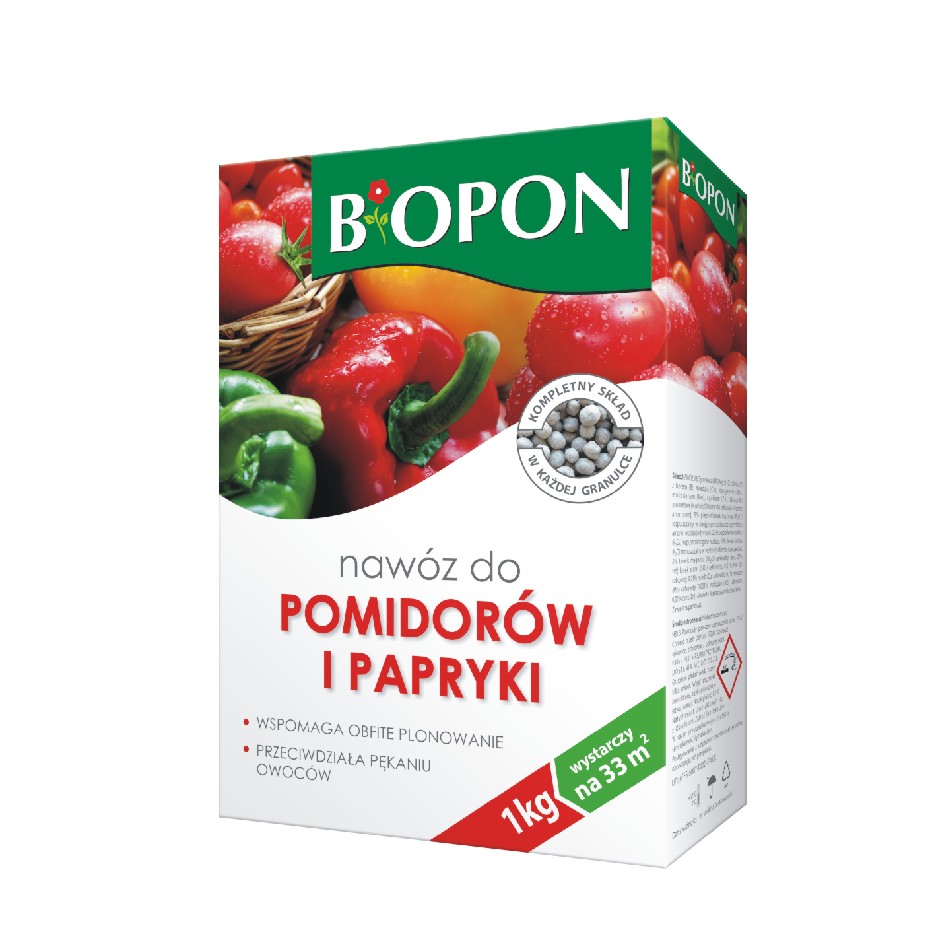 NAWÓZ DO POMIDORÓW I PAPRYKI 1KG Biopon