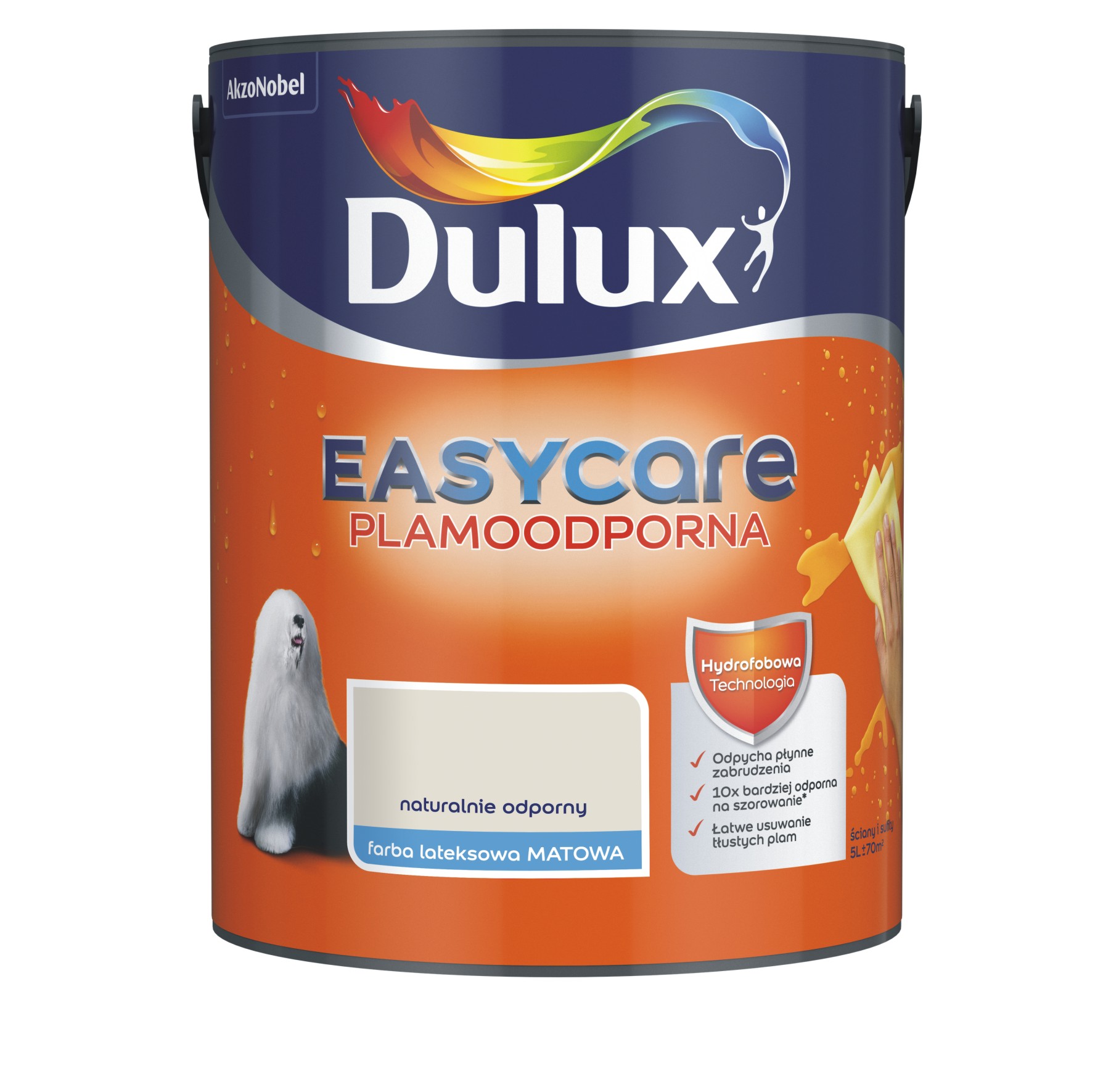 Farba Dulux EasyCare naturalnie odporny 5l