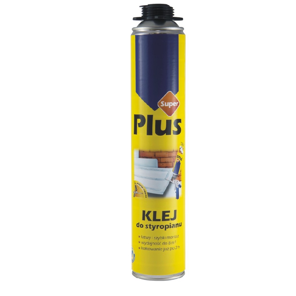 KLEJ DO STYROPIANU SUPER PLUS 750ML Tytan