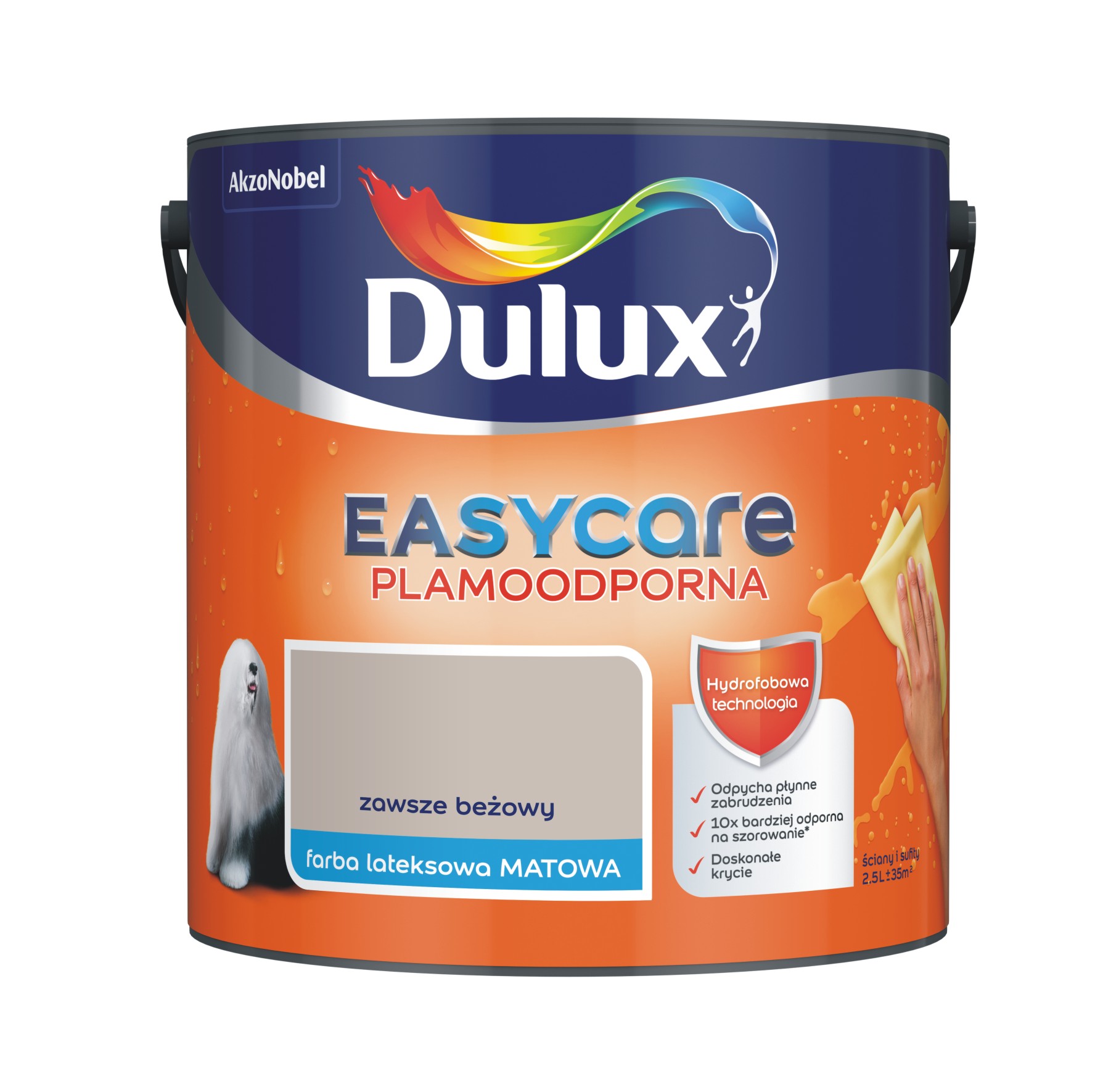 Farba Dulux EasyCare zawsze beżowy 2,5l