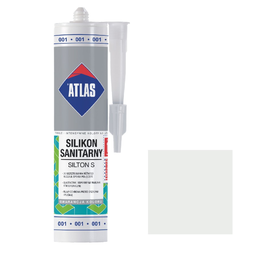 ATLAS SILIKON SILTON S 001 280ML Biały