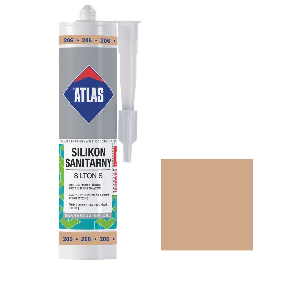 ATLAS SILIKON SILTON S 206 280ML Cappuccino