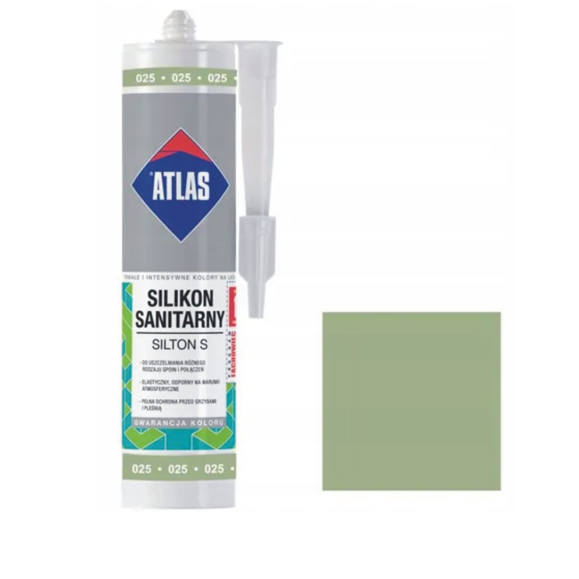 ATLAS SILIKON SILTON S JASNOZIELONY 025 280ML