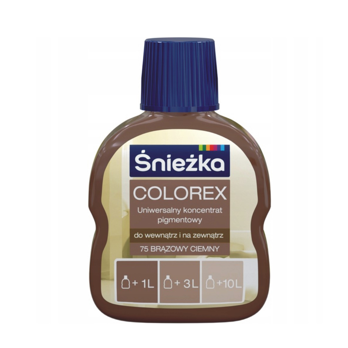 PIGMENT DO FARB 75 Brązowy ciemny 100 ml ŚNIEŻKA