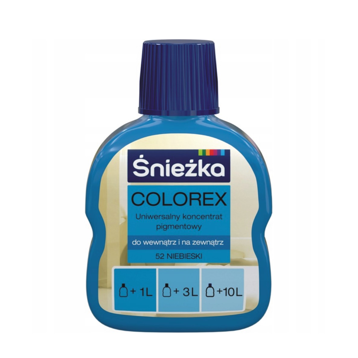 PIGMENT DO FARB 52 Niebieski 100 ml ŚNIEŻKA