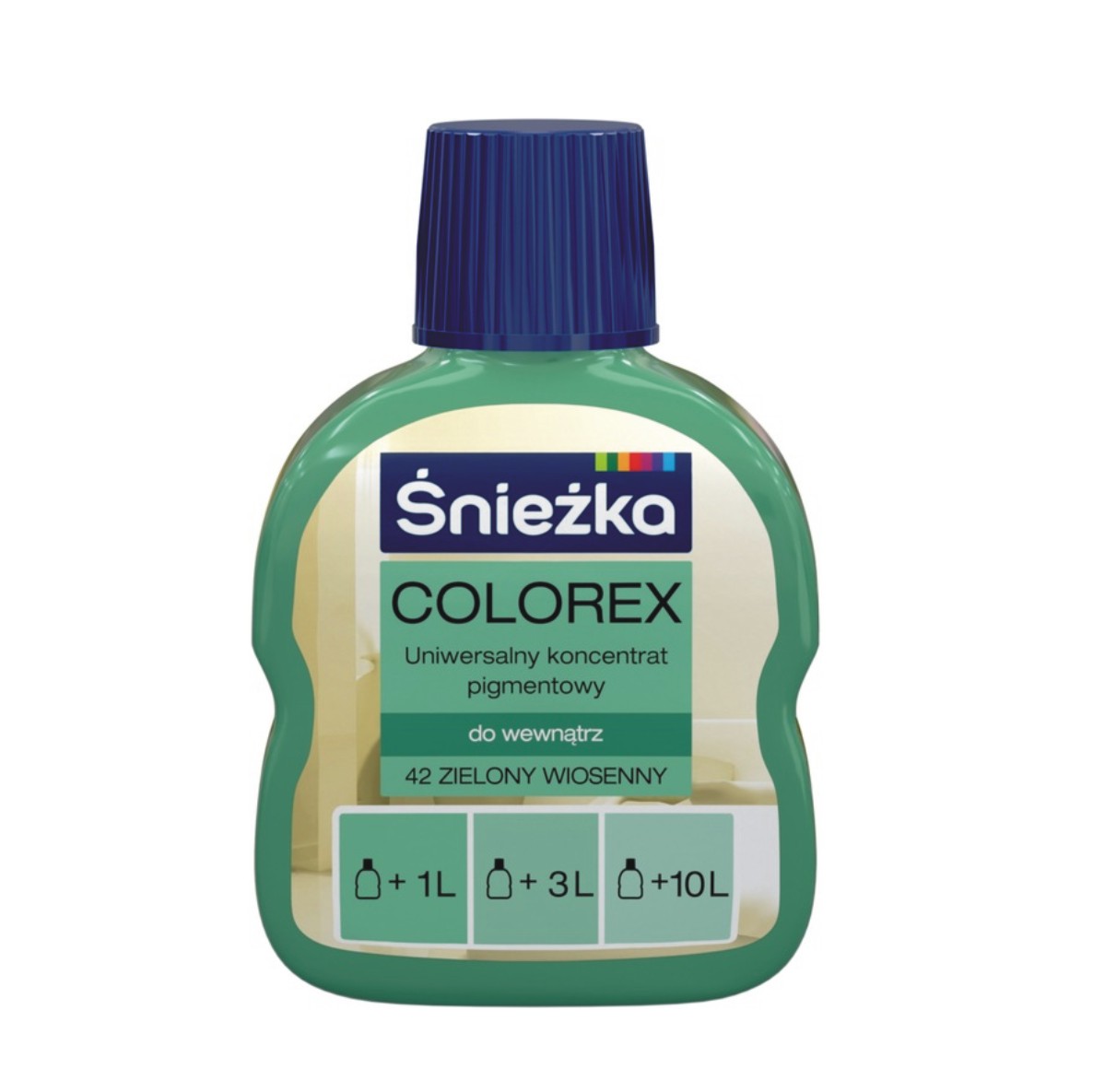 PIGMENT DO FARB 42 Zielony wiosenny 100 ml ŚNIEŻKA