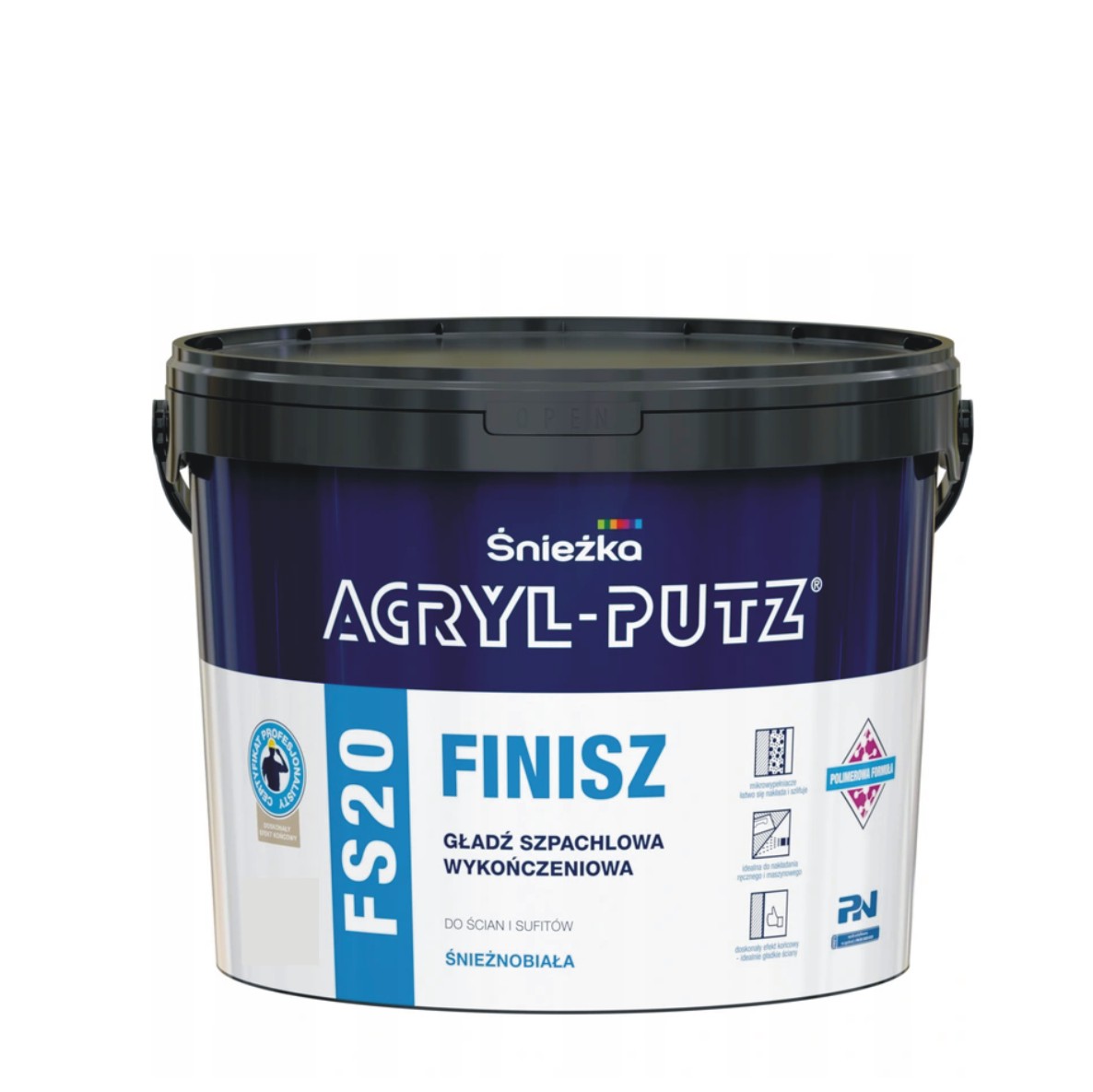 GŁADŹ SZPACHLOWA ACRYL-PUTZ FS20 5KG Śnieżka