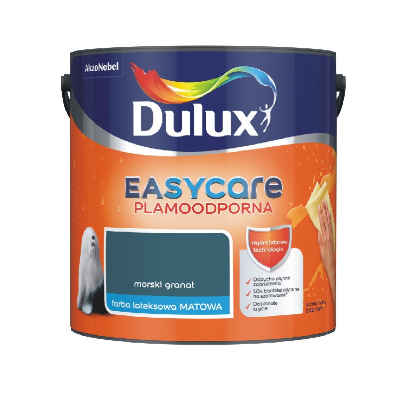 Farba Dulux EasyCare morski granat 2,5l