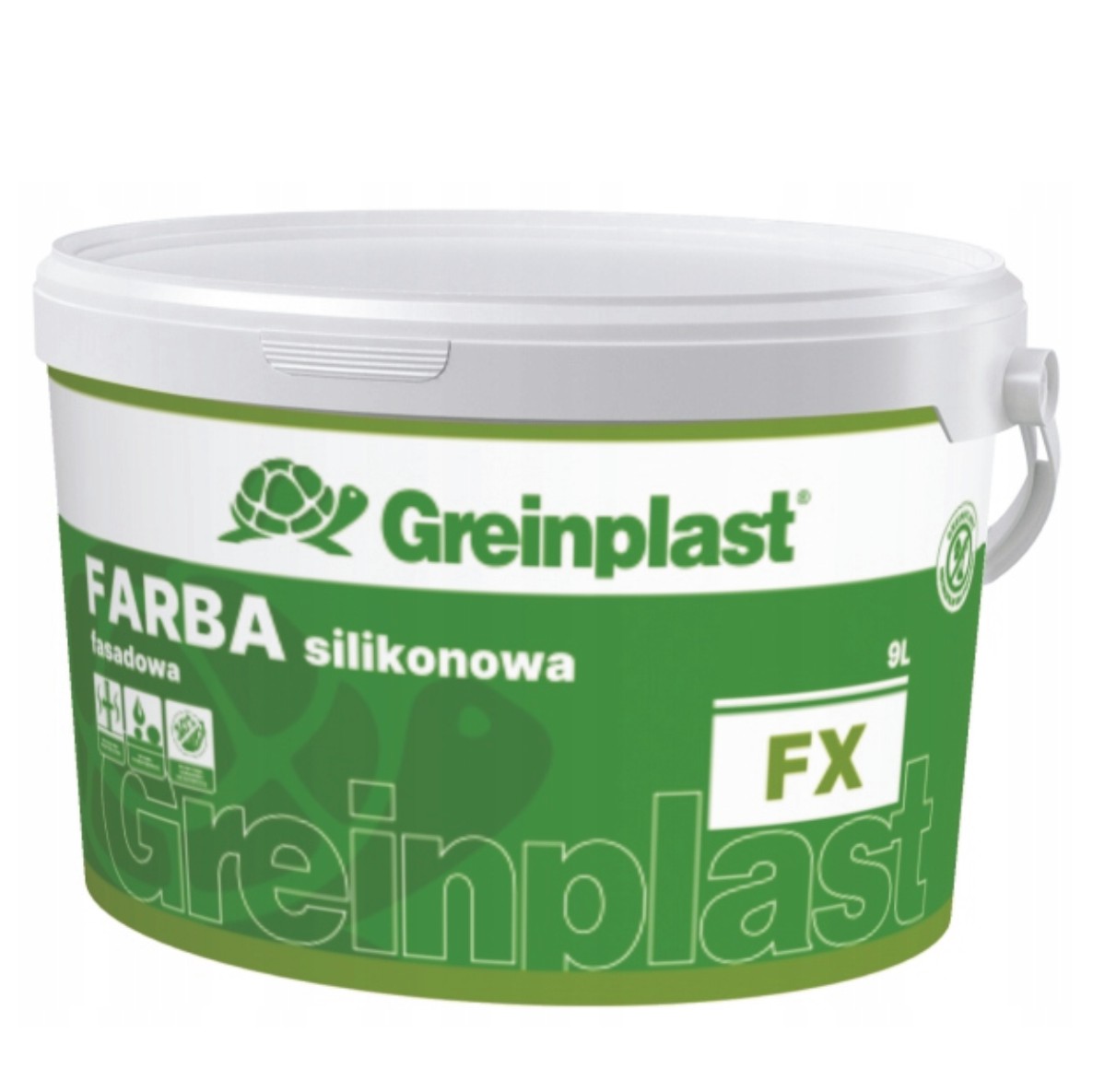 FARBA ELEWACYJNA FASADOWA SILIKONOWA FX BAZA B 0,9L Greinplast