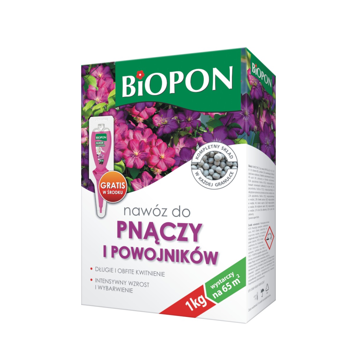 NAWÓZ DO POWOJNIKÓW I PNĄCZY 1KG Biopon