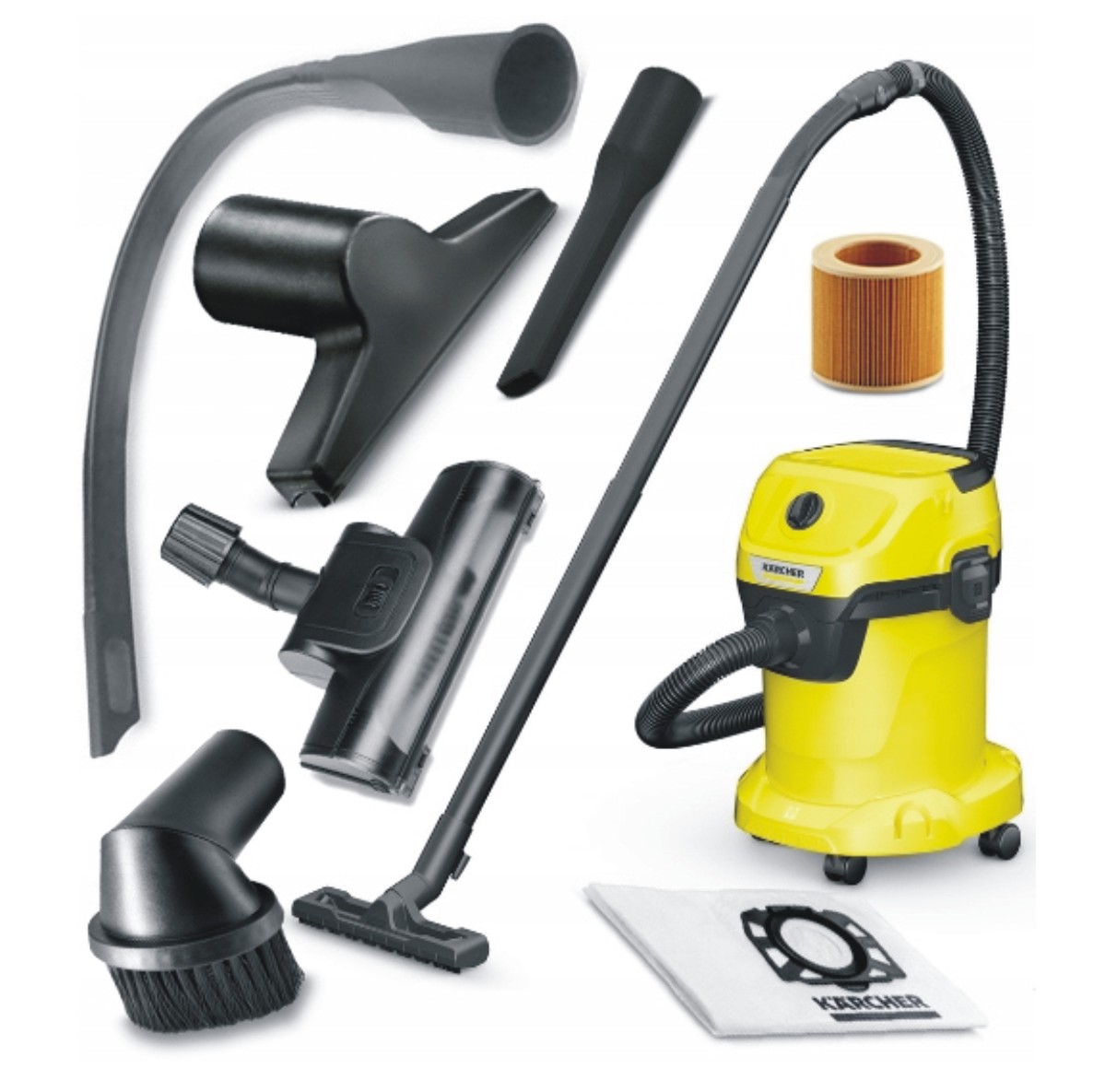 KARCHER ODKURZACZ WD3 1000W