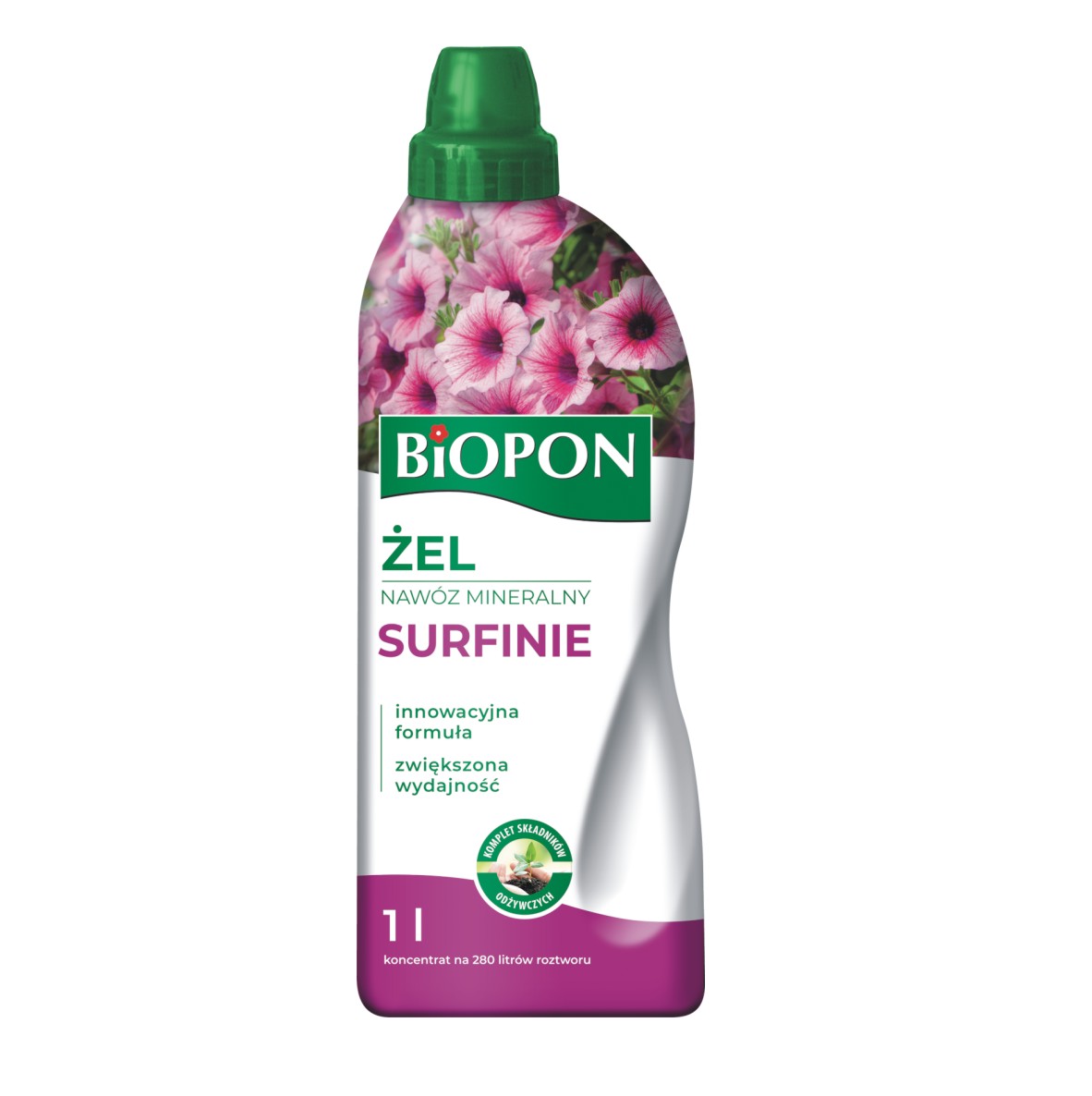 NAWÓZ DO SURFINII ŻEL 1L Biopon