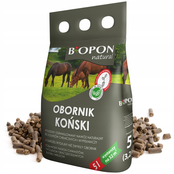 OBORNIK GRANULOWANY KOŃSKI 5L Biopon