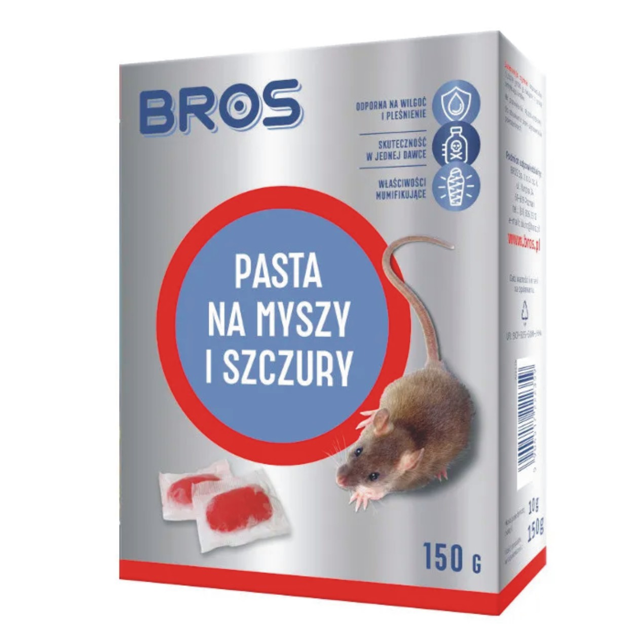 PASTA NA MYSZY I SZCZURY 150G Bros