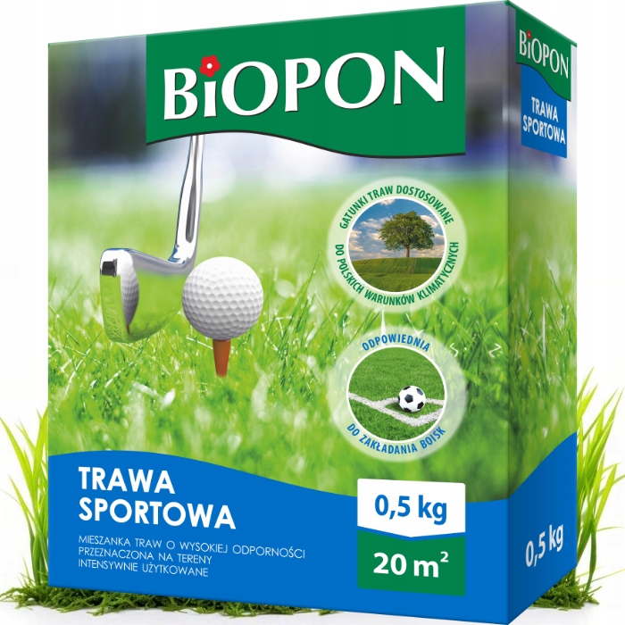 NASIONA TRAWA SPORTOWA 0,5KG Biopon