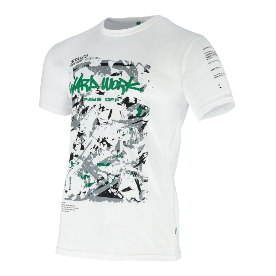 T-SHIRT  BIAŁY M  BONO PAINTER 090691002