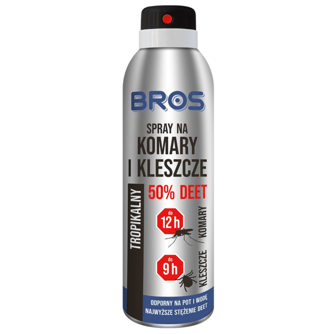 SPRAY NA KOMARY I KLESZCZE 90ML Bros