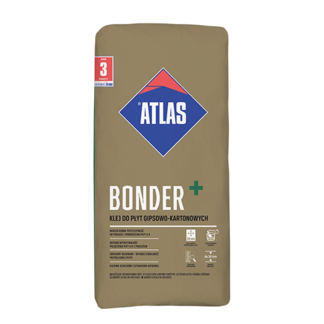 ATLAS GIPS KLEJ DO G-K BONDER+ 20 KG