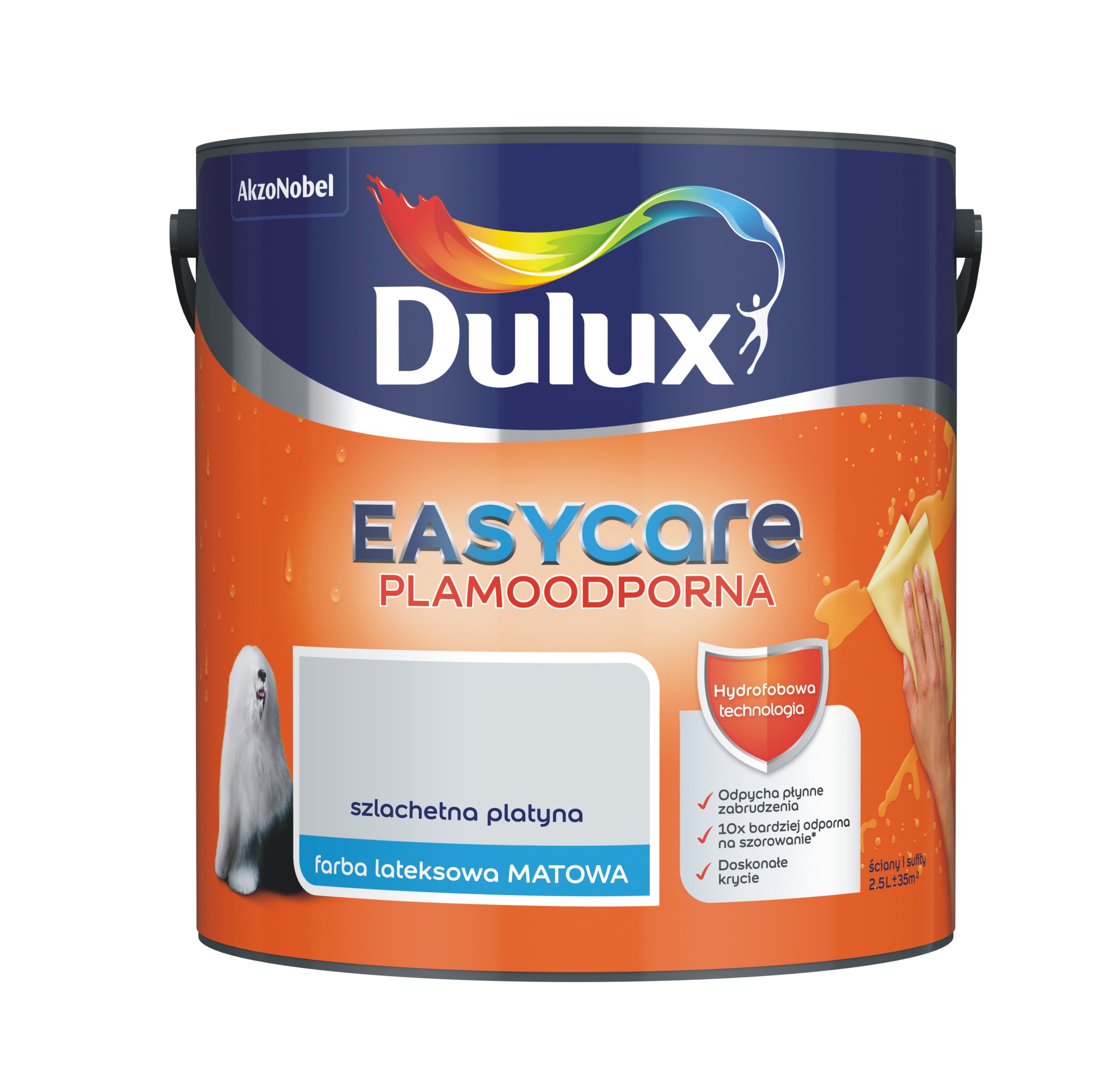 Farba Dulux EasyCare szlachetna platyna 2,5l